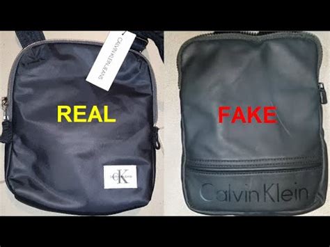 fake vs real calvin klein bag|how to tell calvin klein bag.